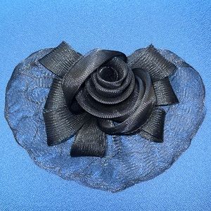 Black Fascinator Hat